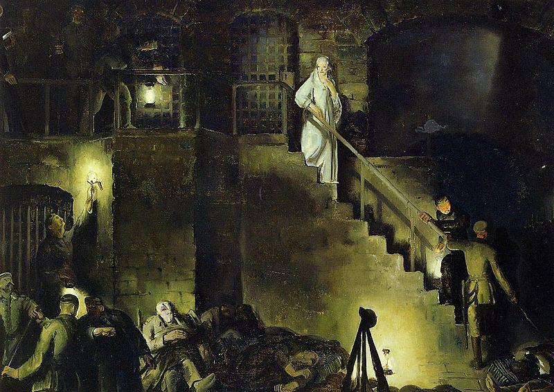 George Wesley Bellows Edith Cavell oil painting picture